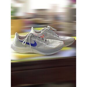 Nike Air Zoom Pegasus 37-Stone, Orange, Blue Color Size 12